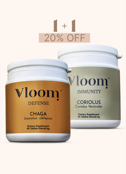 Vloom Vitality chaga coriolus 