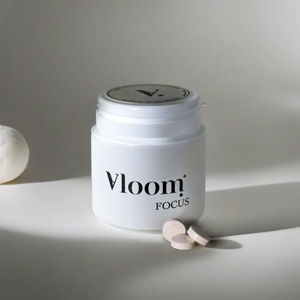 vloom container and pills purest mushrooms, not an extract 500mg bloom